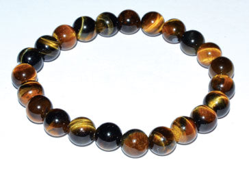 8mm Tiger Eye Bracelet