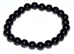 8mm Tourmaline, Black