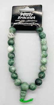 Green Jade Power Bracelet