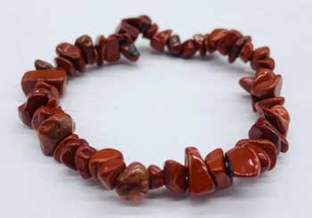 Jasper, Red Chip Bracelet