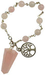 Rose Quartz Pendulum Bracelet