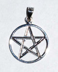 3-4" Pentagram Sterling