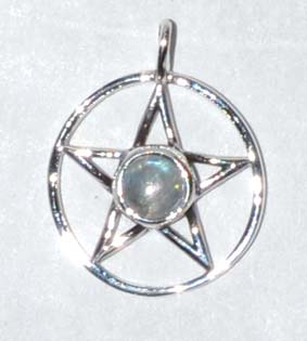 11-16" Pentagram Moonstone Sterling