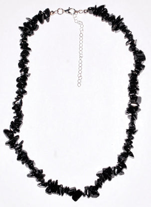 18" Shungite Chip Necklace