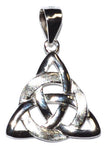 5-8" Triquetra Sterling Pendant