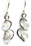 Rainbow Moonstone Earrings