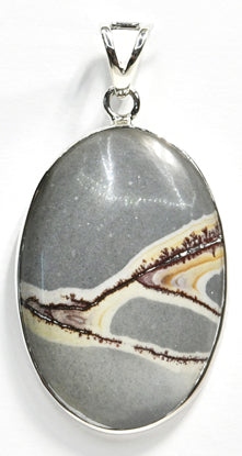 Nature Paintbrush Jasper Pendant