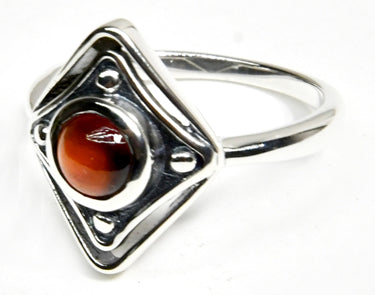 Size 6 Hessonite Ring