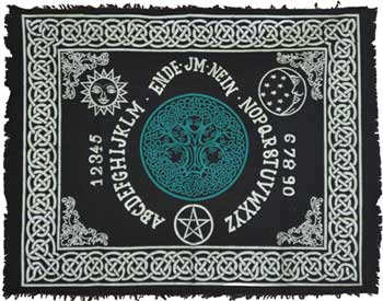 Tree Of Life Ouija-board Altar Cloth 24" X 30"