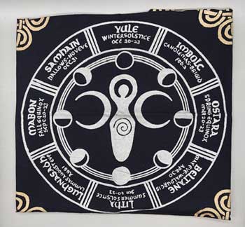 24"x24" Earth Goddess Altar Cloth