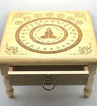 11 1-2x 11 1-2" Pendulum Altar Table