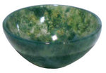 2" Green Moss Agate Devotional Bowl