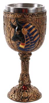 6 3-4" Anubis Chalice