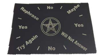 8"x12" Pentagram Pendulum Map