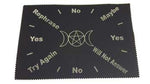 8"x12" Triple Moon Pentagram Pendulum Map