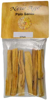 6 Pack Palo Santo Smudge Sticks 3 1-2" - 4"