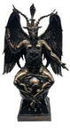 14 1-2" Baphomet Bronze Color