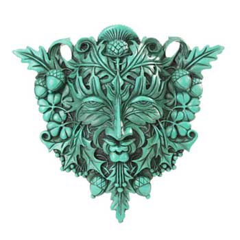 Greenman Plaque