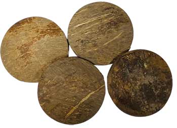 (set Of 4) Chamalongo (coconut Tops)