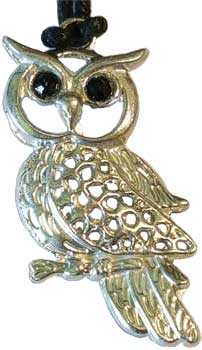 Owl, Wisdom & Healing Powers amulet