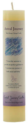 Astral Journey Reiki Charged pillar candle