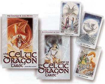 Celtic Dragon tarot deck & Book by Conway & Hunt