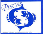 Pisces bumper sticker