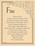 Fire Evocation poster