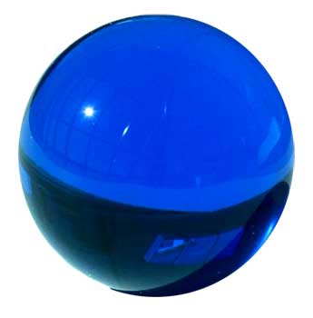 80mm Blue crystal ball