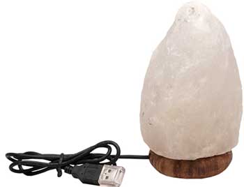 5" USB Rough salt lamp