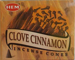 Clove Cinnamon HEM cone 10 pack