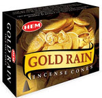 Gold Rain HEM cone 10 pack