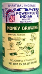Money Drawing powder incense 1 3/4 oz