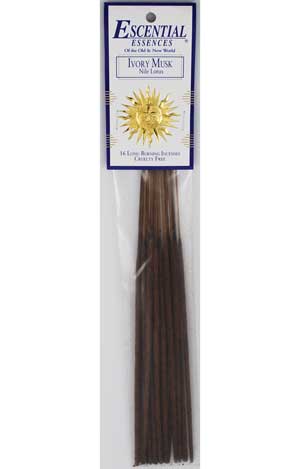 Ivory Musk essential essences incense sticks 16 pack