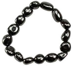 Hematite (man-made) gemstone bracelet