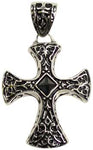 Celtic Cross with Black stud