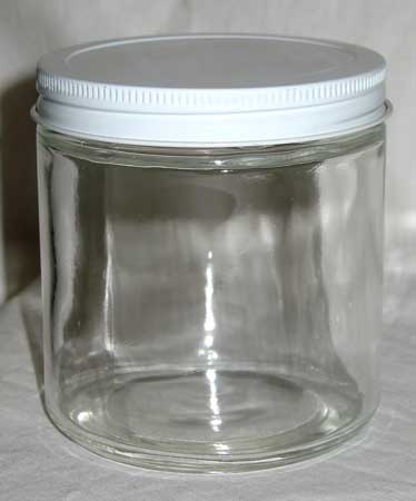 Clear Glass Jar 12 oz