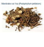 Mandrake Cut 1oz (Podophyllum peltatum)